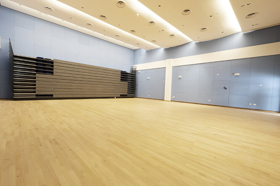 Lecture room - Junckers Beech Harmony timber flooring