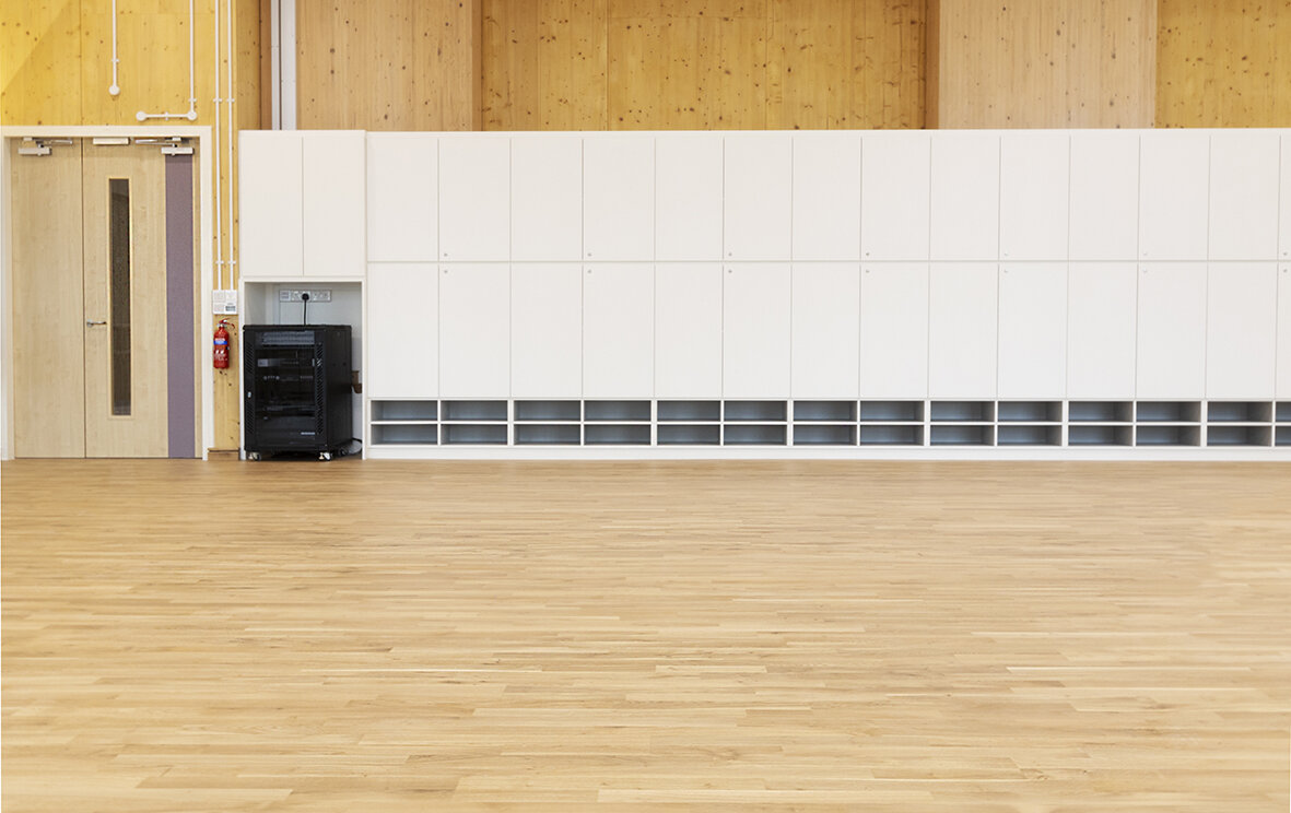 Dance Studio 1 - Junckers Oak Harmony timber flooring