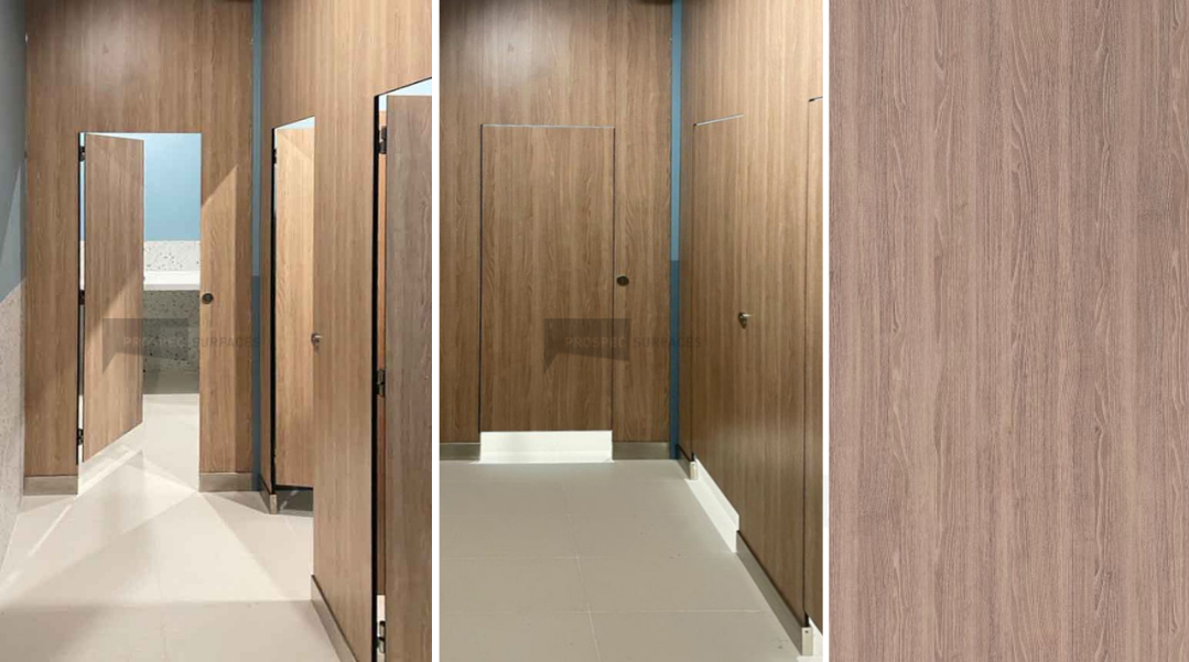  Marathon MF 120 Toilet cubicle system (customised to full ceiling height) 