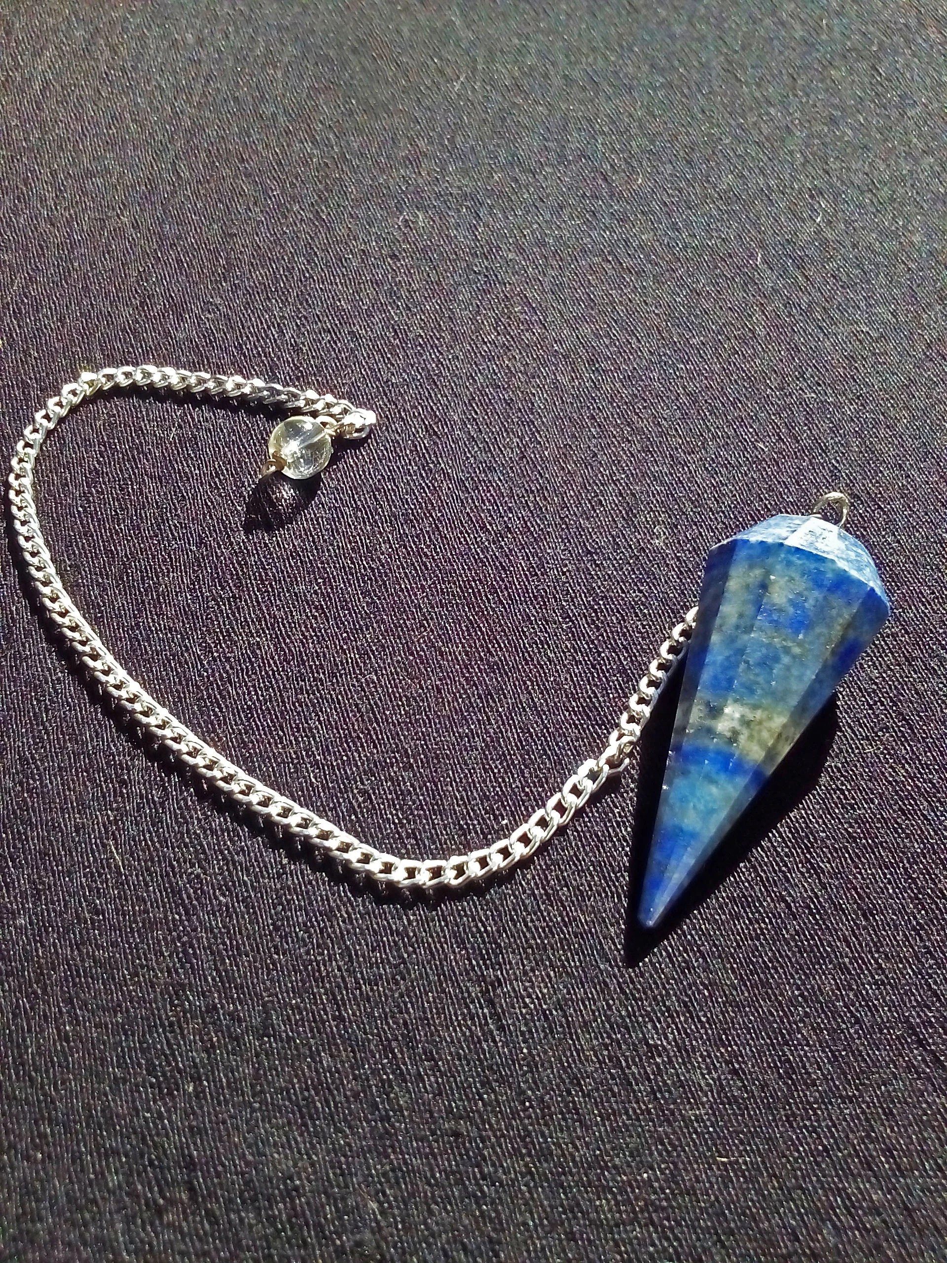 Pêndulo em Lapis Lazuli
