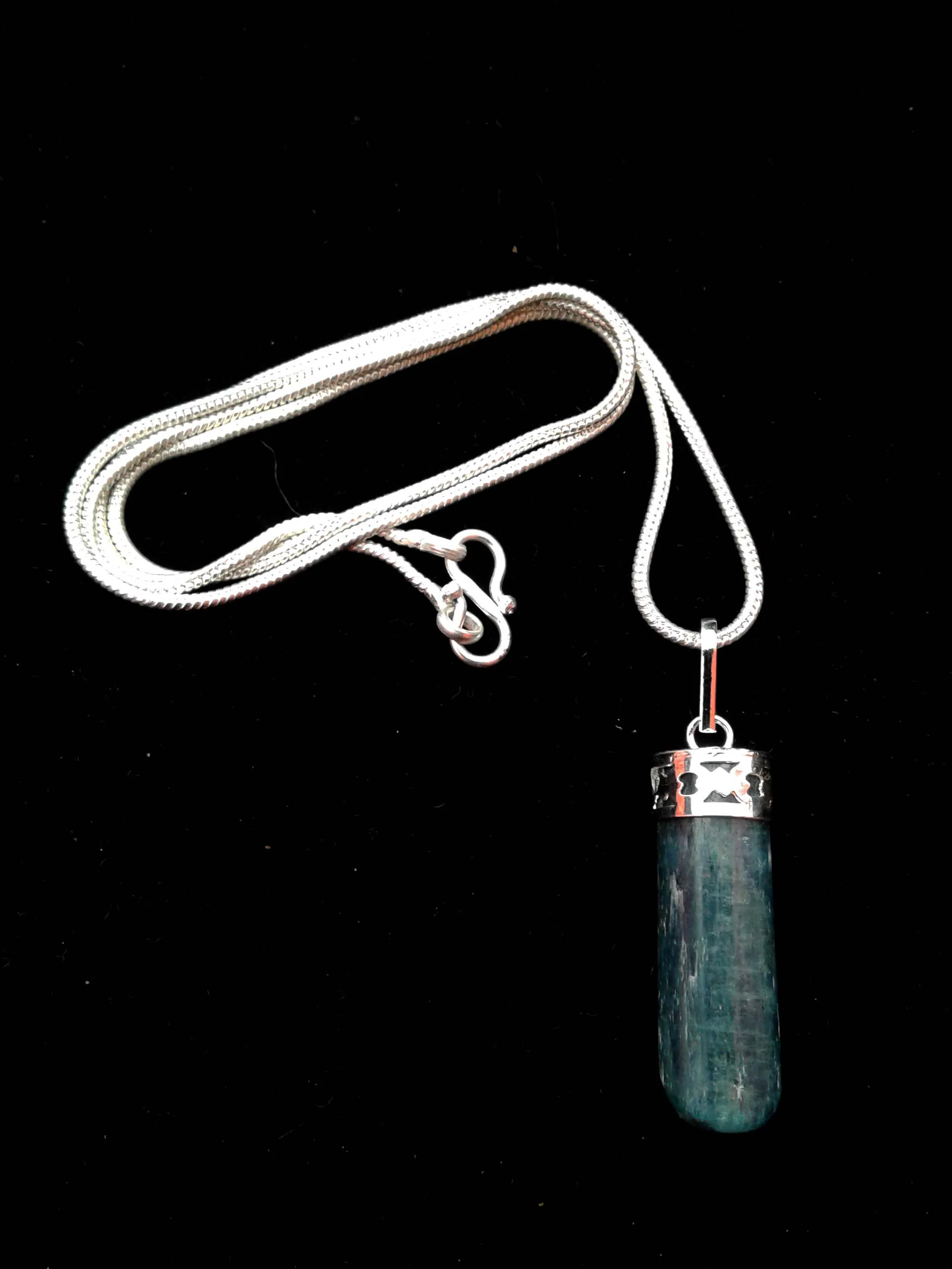 Pendente Cianite azul