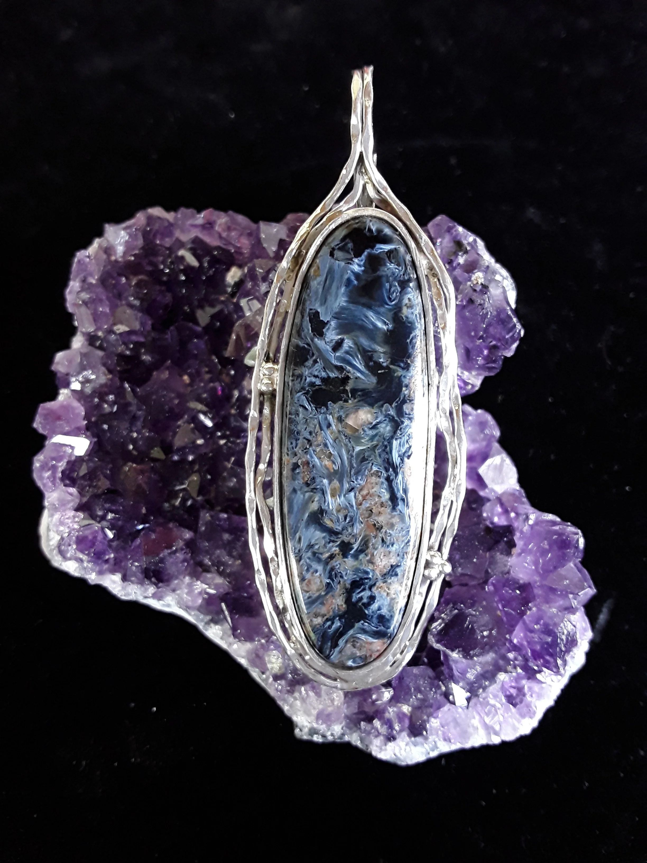 Pendente em Prata Pietersite 