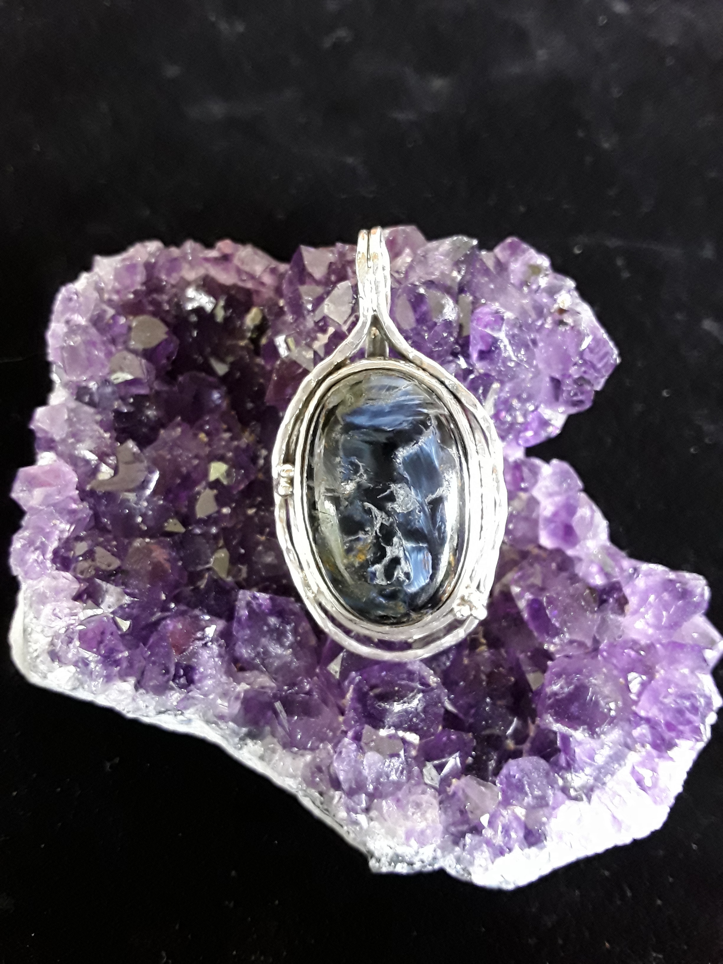 Pendente em Prata com Pietersite