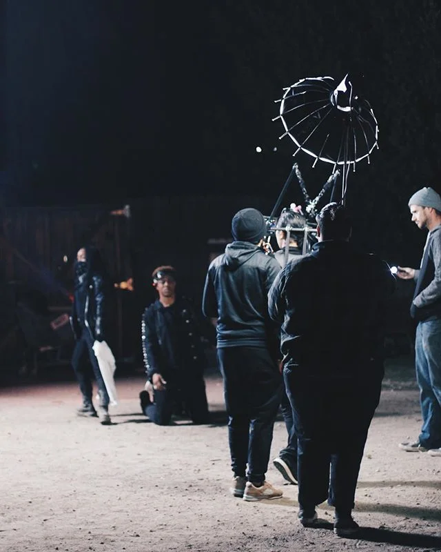 On set for @trapralphtresvant debut music video #WeAreAmple ----------------------------------------------------#cookelenses#zeisscp2#cookeoptics#arrimini#arrialexa#alta6#alta8#freefly#djiinspire2#djiinspire#djiphantom4#davinci#avidmediacomposer#dron