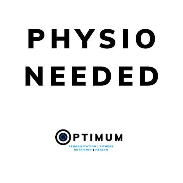 WE ARE RECRUTING

After being inundated with recent insurance work we are now looking for a part time self employed physio to come on board with the team here at Optimum.

Please DM or email us at info@optimum-derby.co.uk for more information or if y