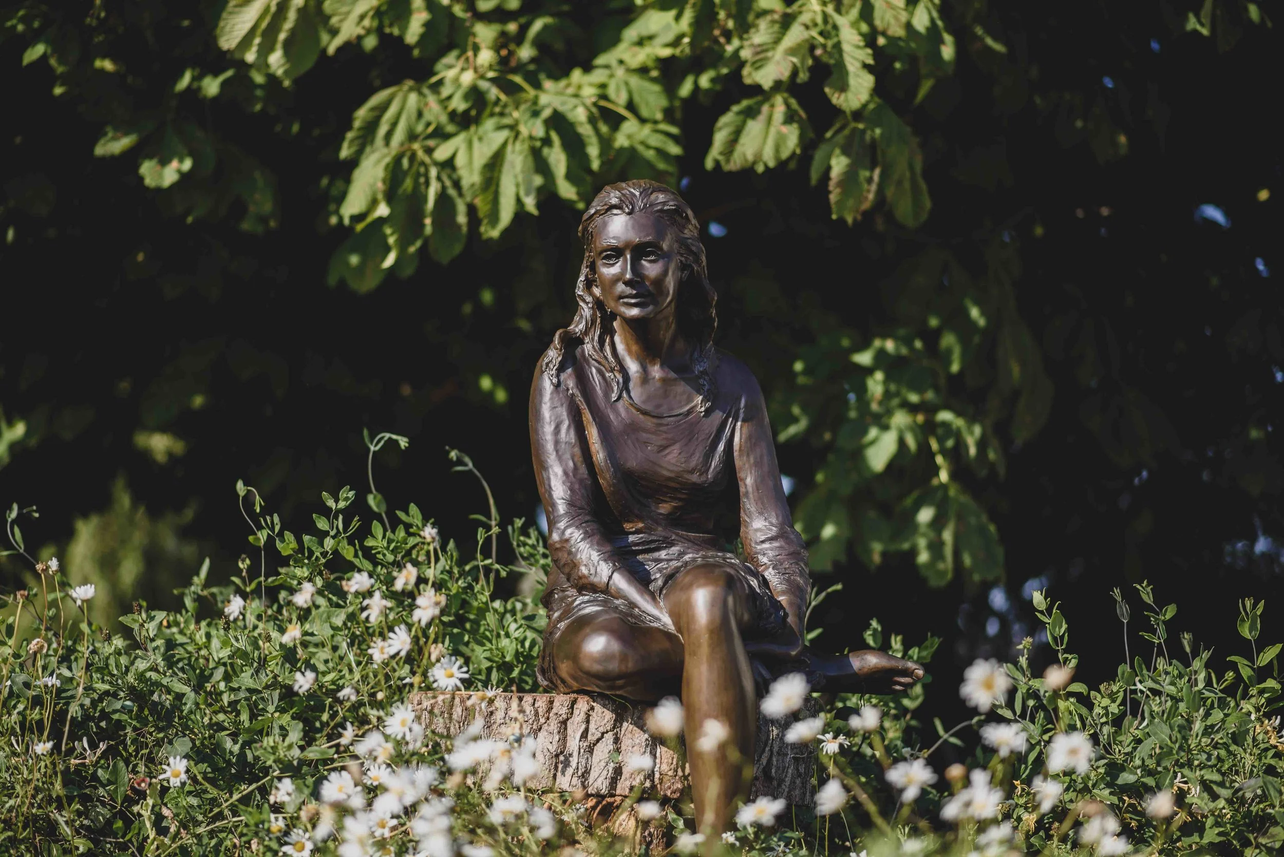 Young Woman Dreaming