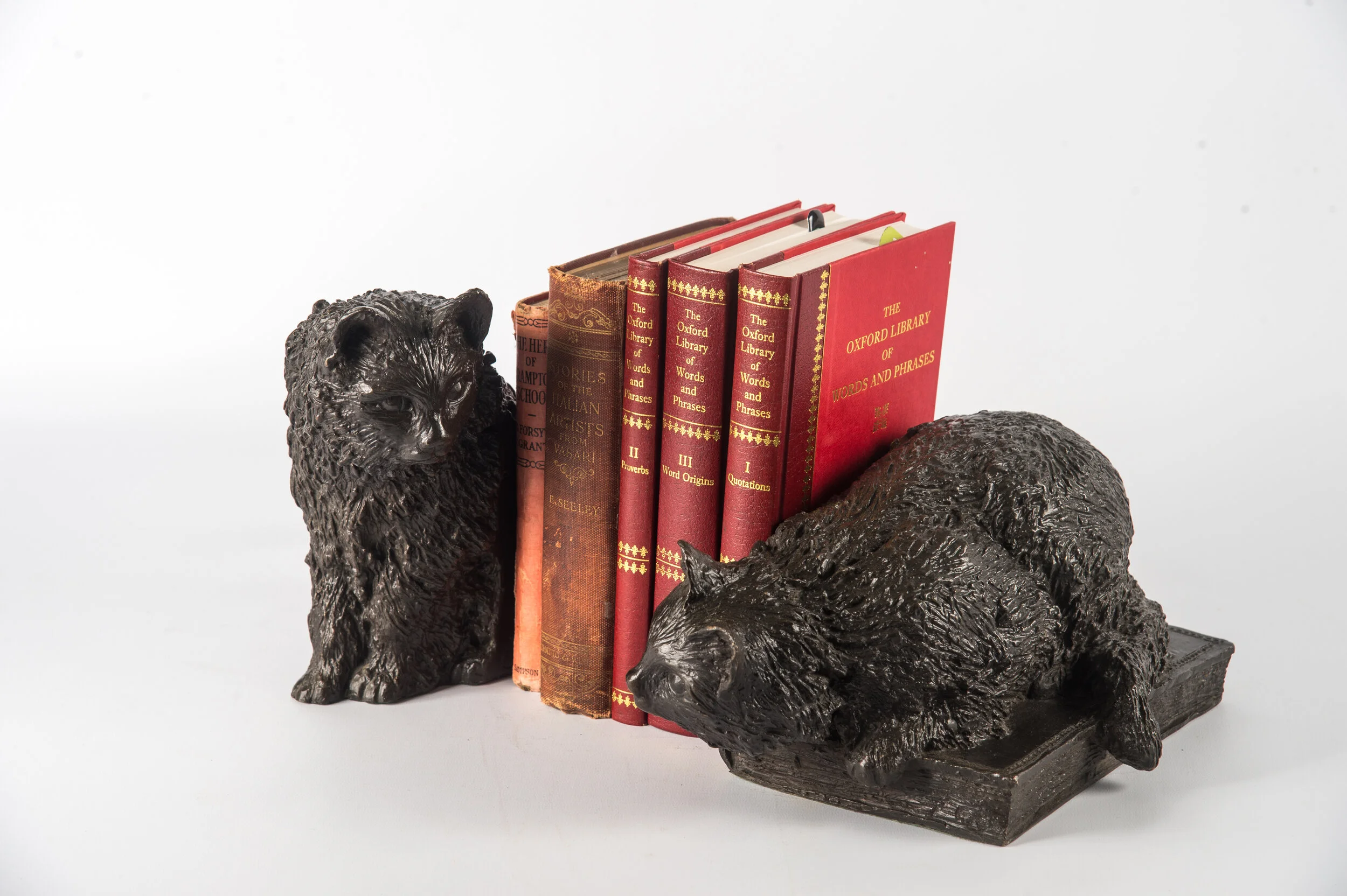 Cat Bookends