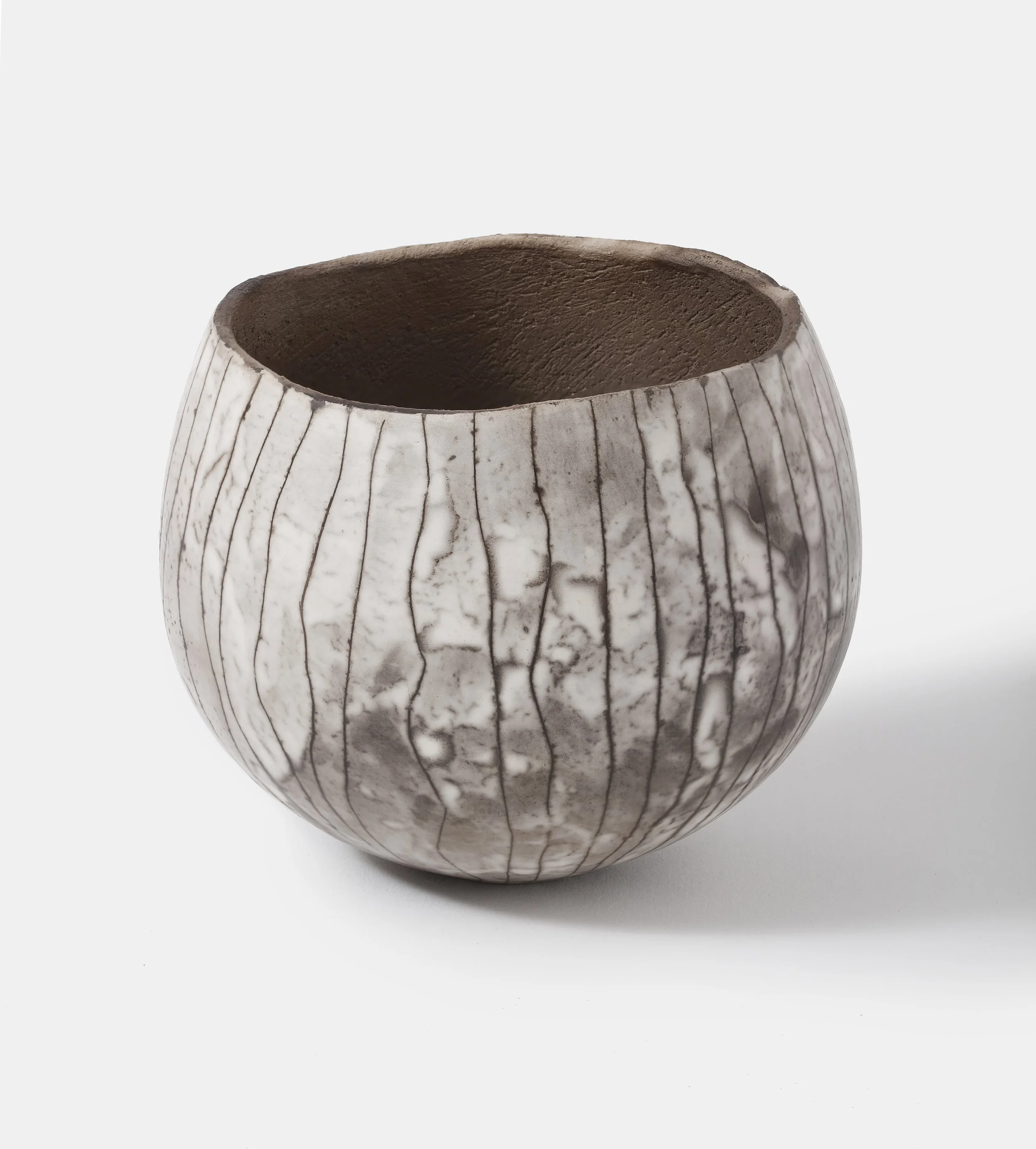 Open Soft Stripe Pot