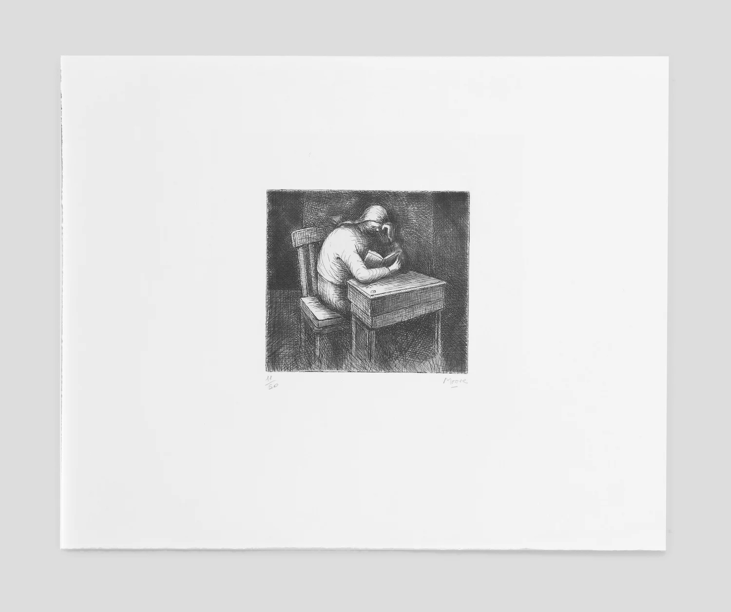 Henry Moore、STUDY、海外版超希少レゾネ、新品額付 Henry Moore - Doing Homework — Thomas Spencer Fine Art