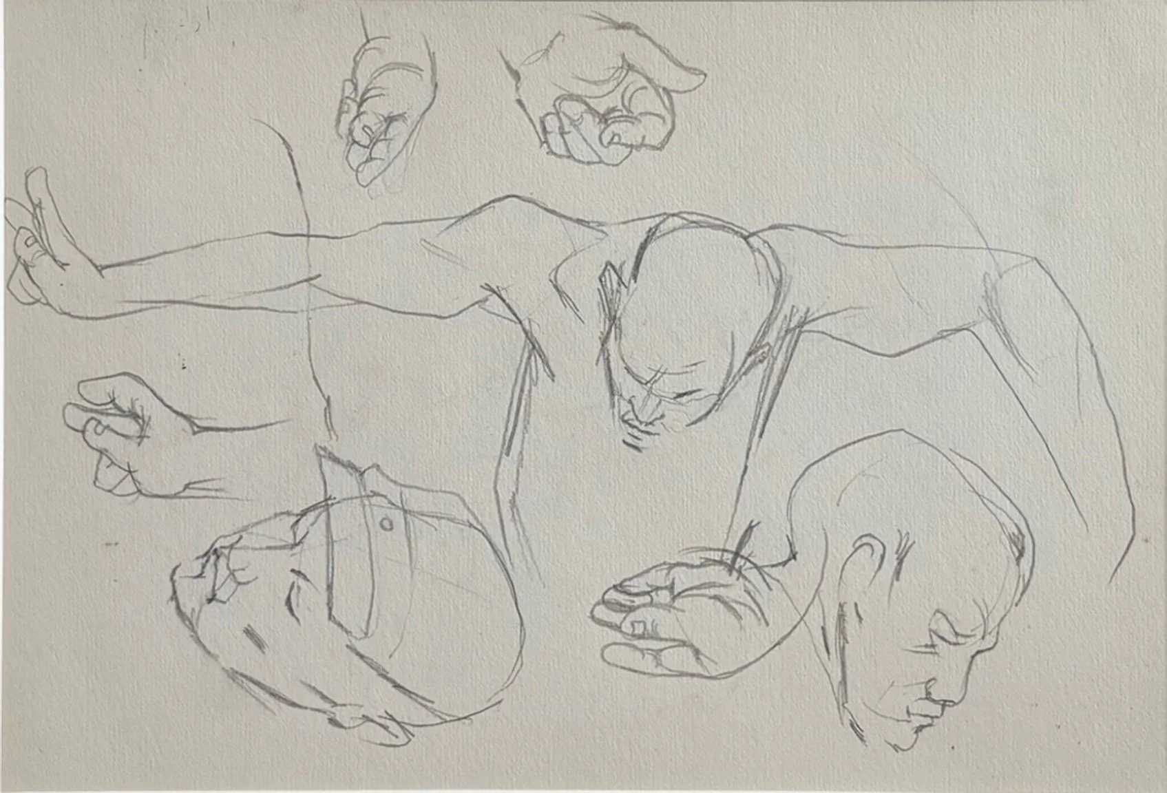 Studies From 1957 Sketchbook