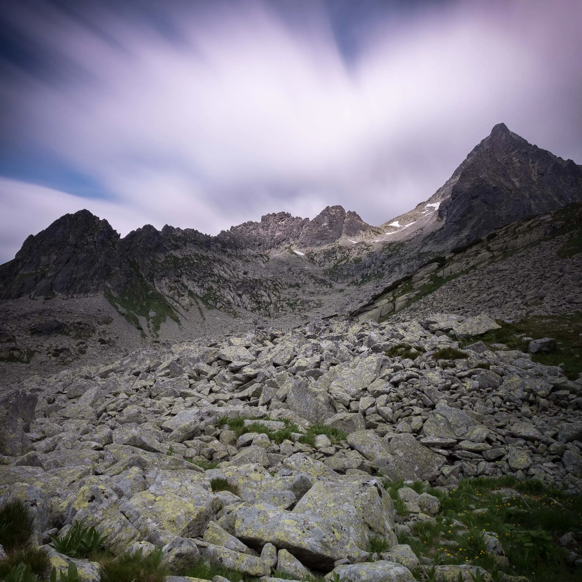 Dračí hrebeň - Vysoké Tatry mountains