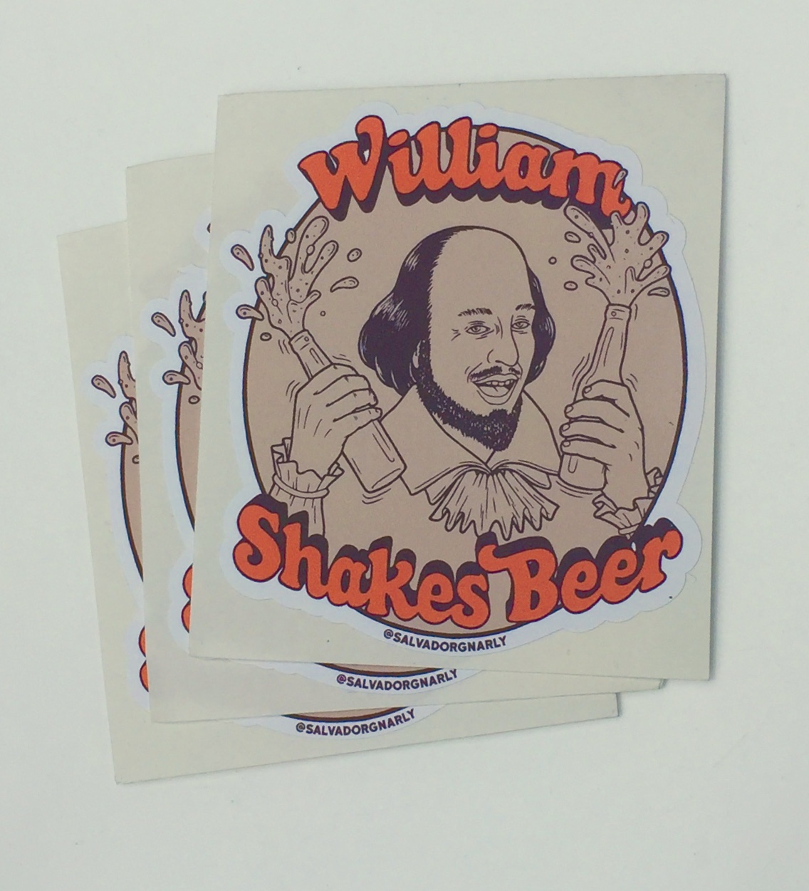 Sticker - William Shakes Beer