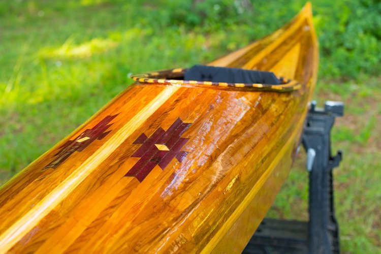 Wooden Kayak Handmade by Bruce Proctor 2