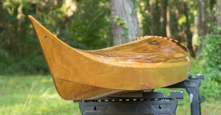 Wooden Kayak Handmade by Bruce Proctor