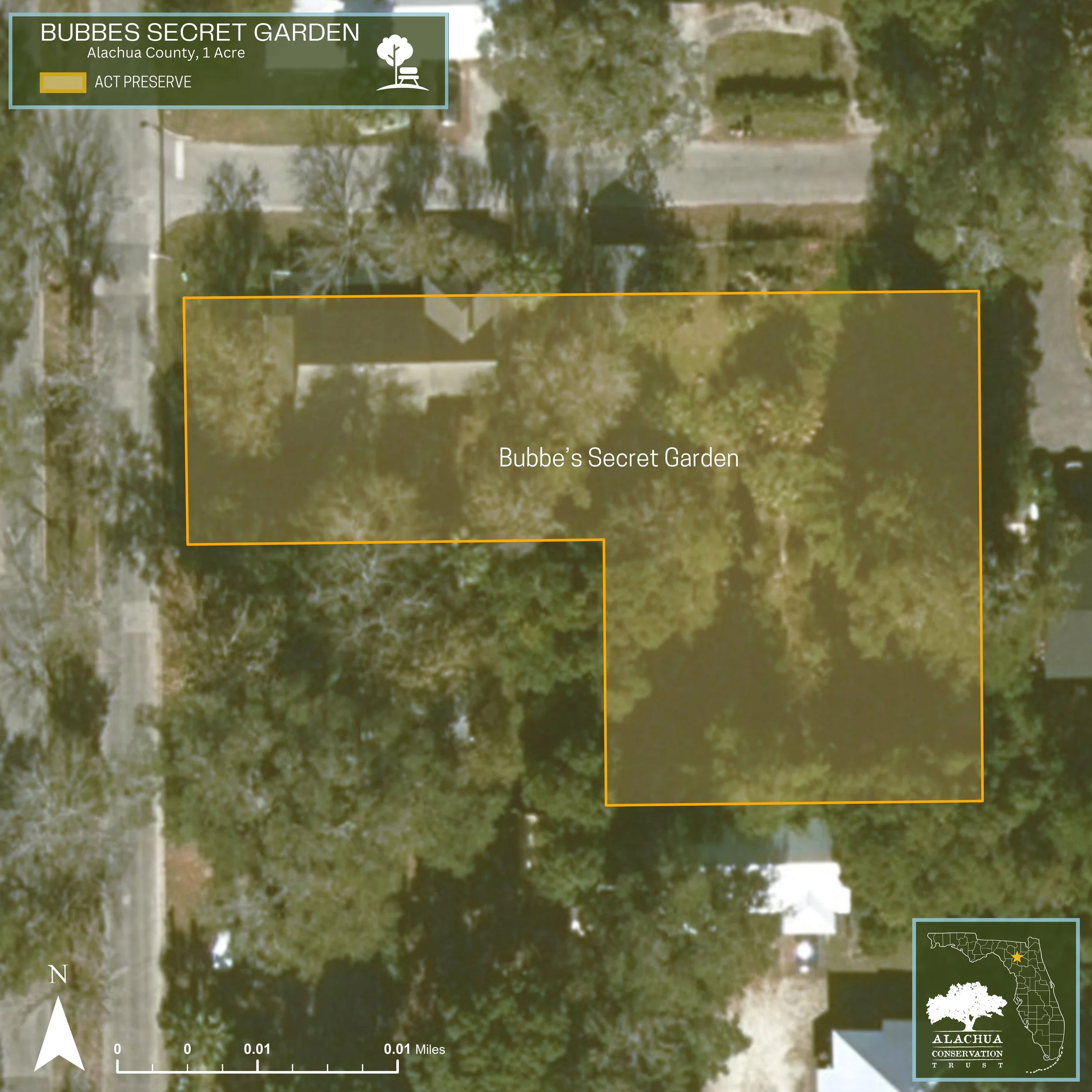Bubbe's Project Area Map