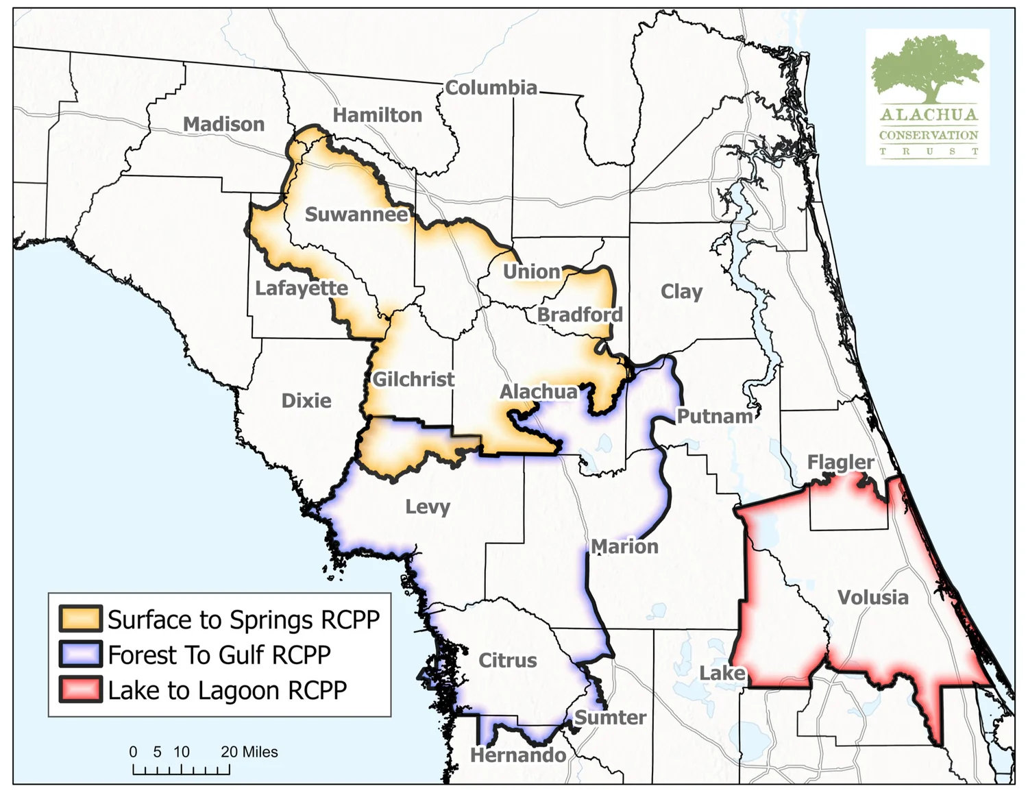 Rcpp Interactive Map Alachua Conservation Trust — North Central FL Landowners and Producers ...