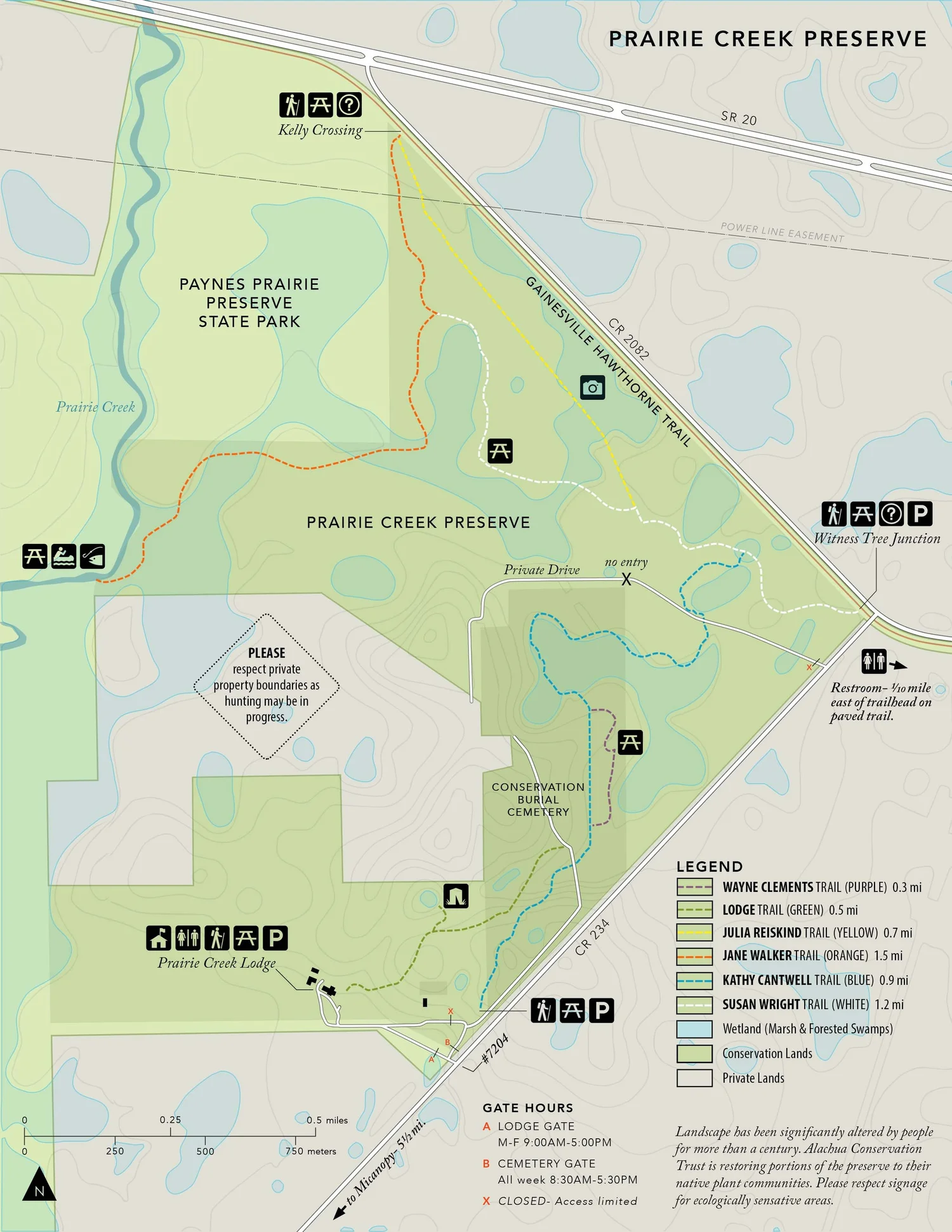 Alachua Conservation Trust — Prairie Creek Preserve Guide