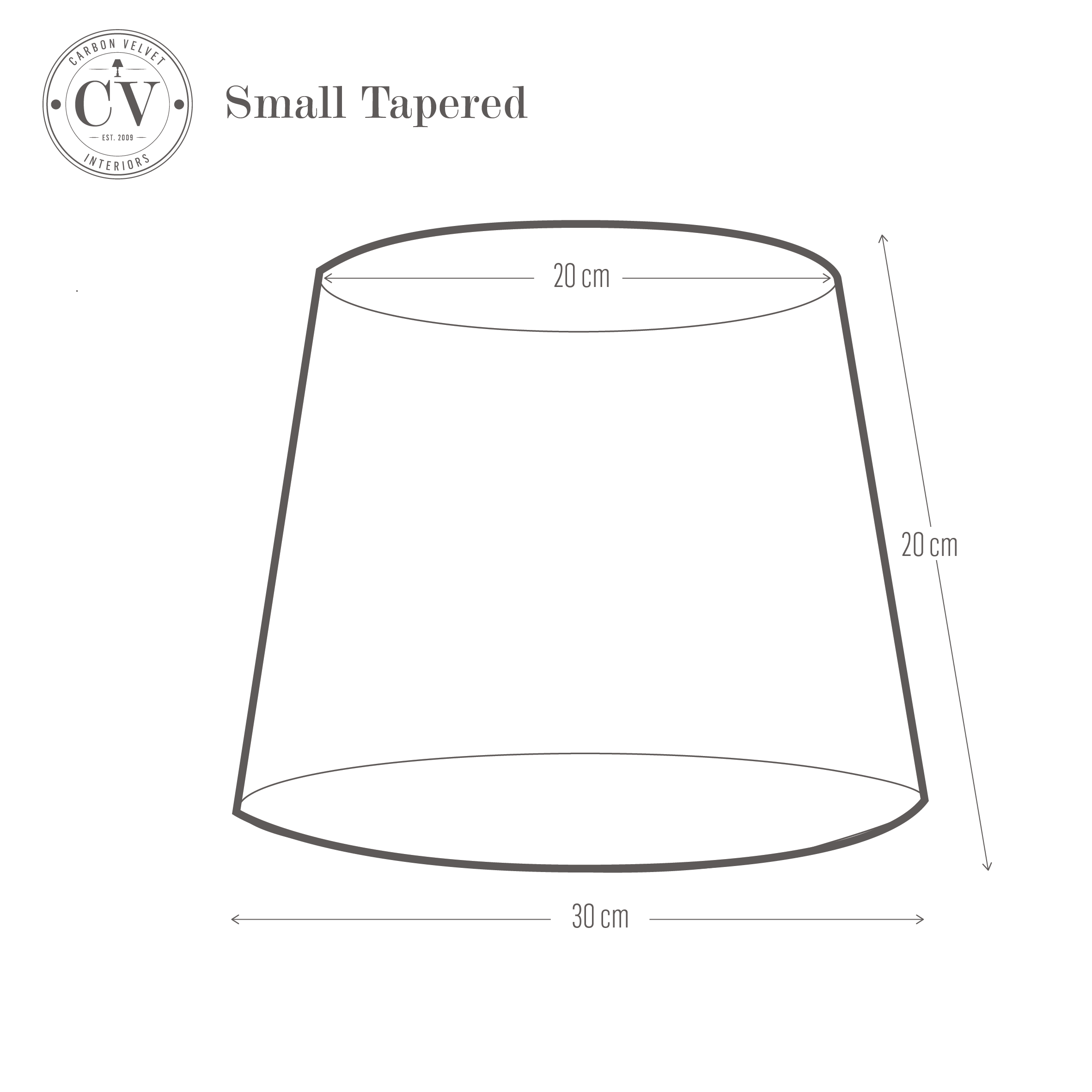 Lampshade dimensions_Small Tapered .png