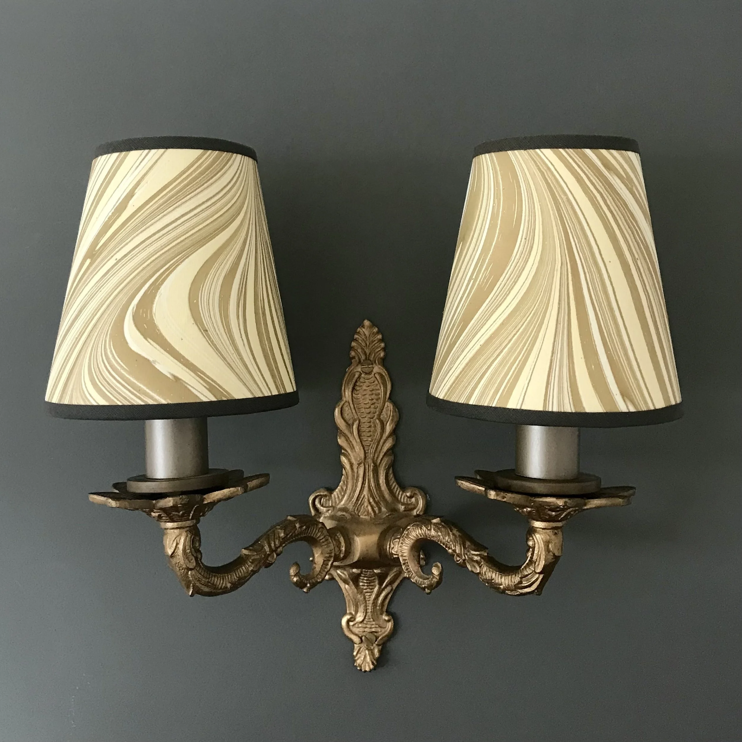 Handmade Candle Clip Lampshades for Wall lights and Chandeliers