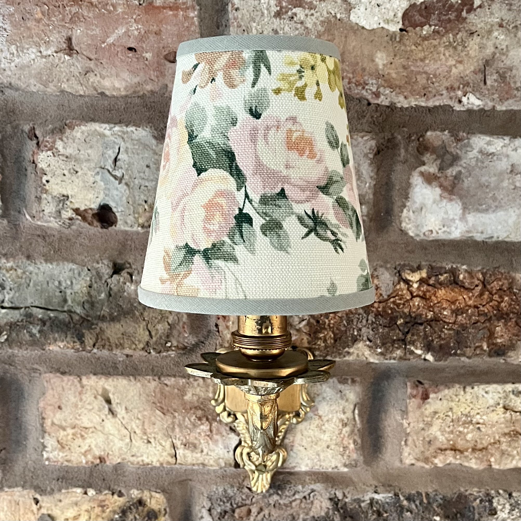 Sanderson High Summer Candle Clip Lampshade