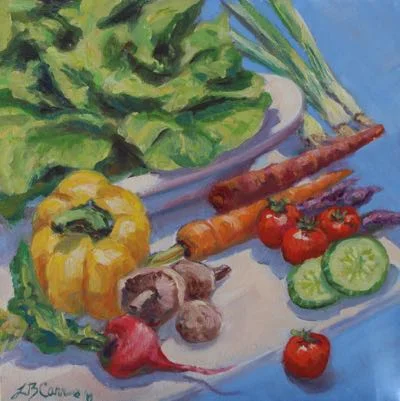 Unassembled Salad