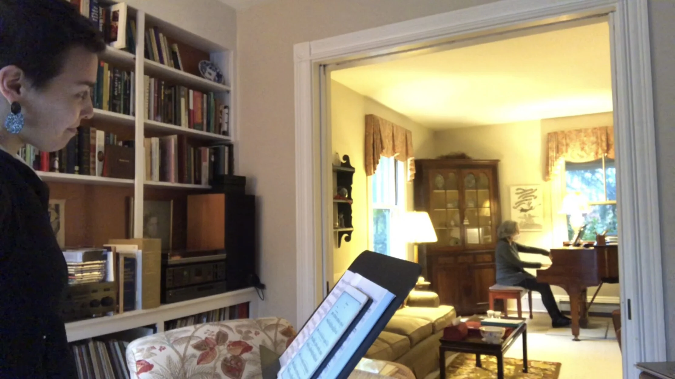 A Song for October: Beau Soir (a process piece)