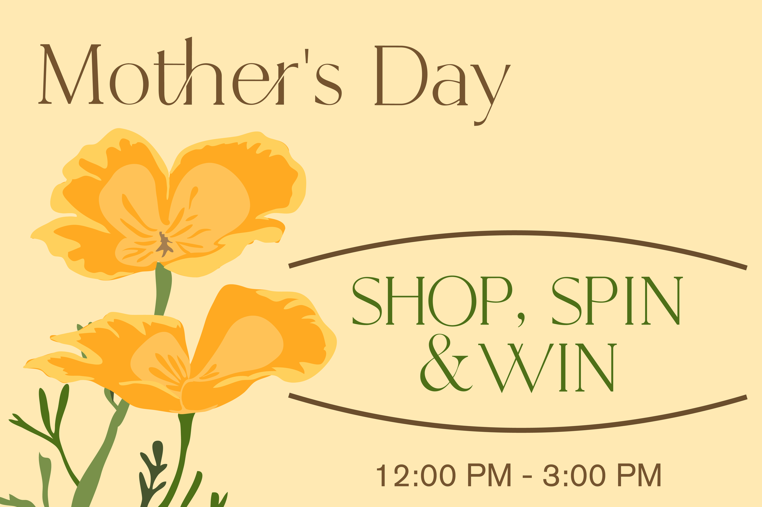 Mother's Day: Shop, Spin, &amp; Win