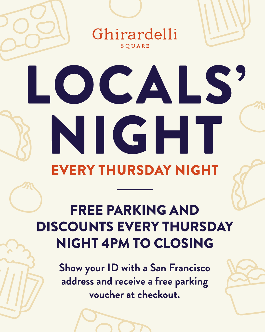 LOCALS' NIGHT AT GHIRARDELLI SQUARE