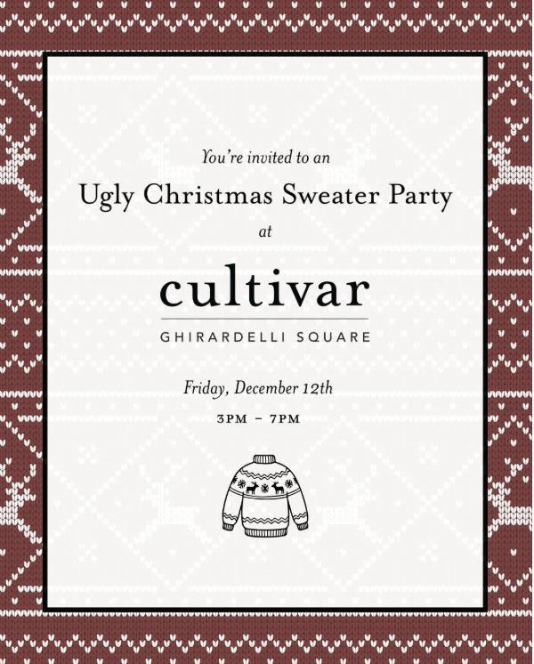 Ugly Sweater Party at Cultivar