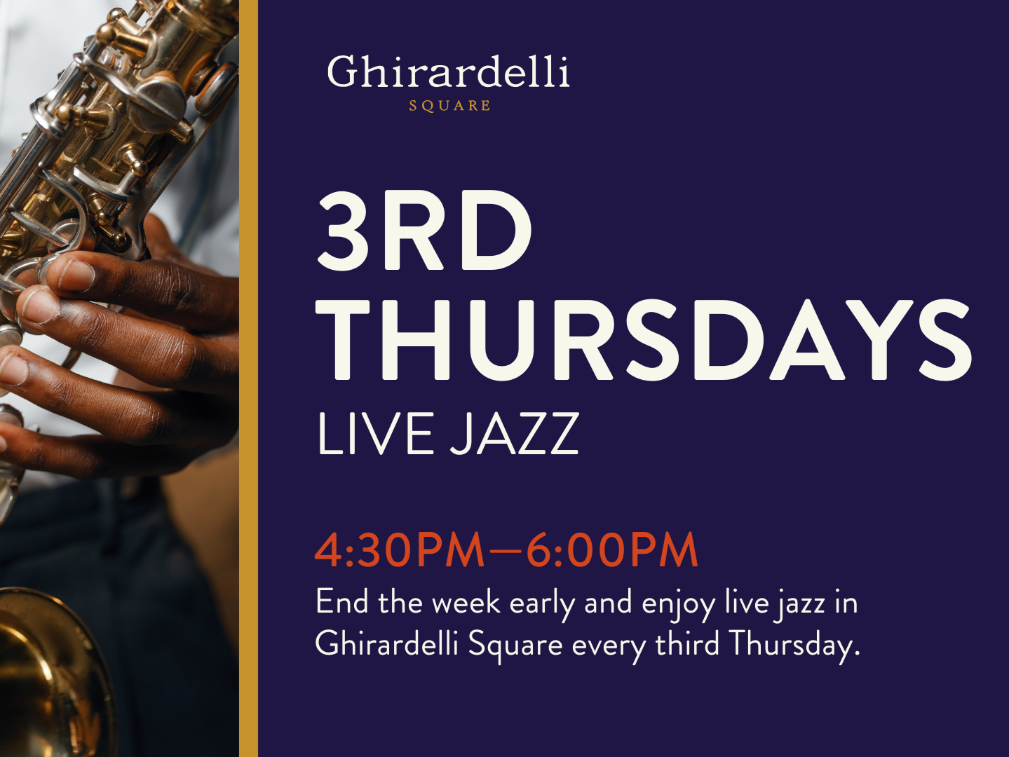 3RD THURSDAYS - LIVE JAZZ