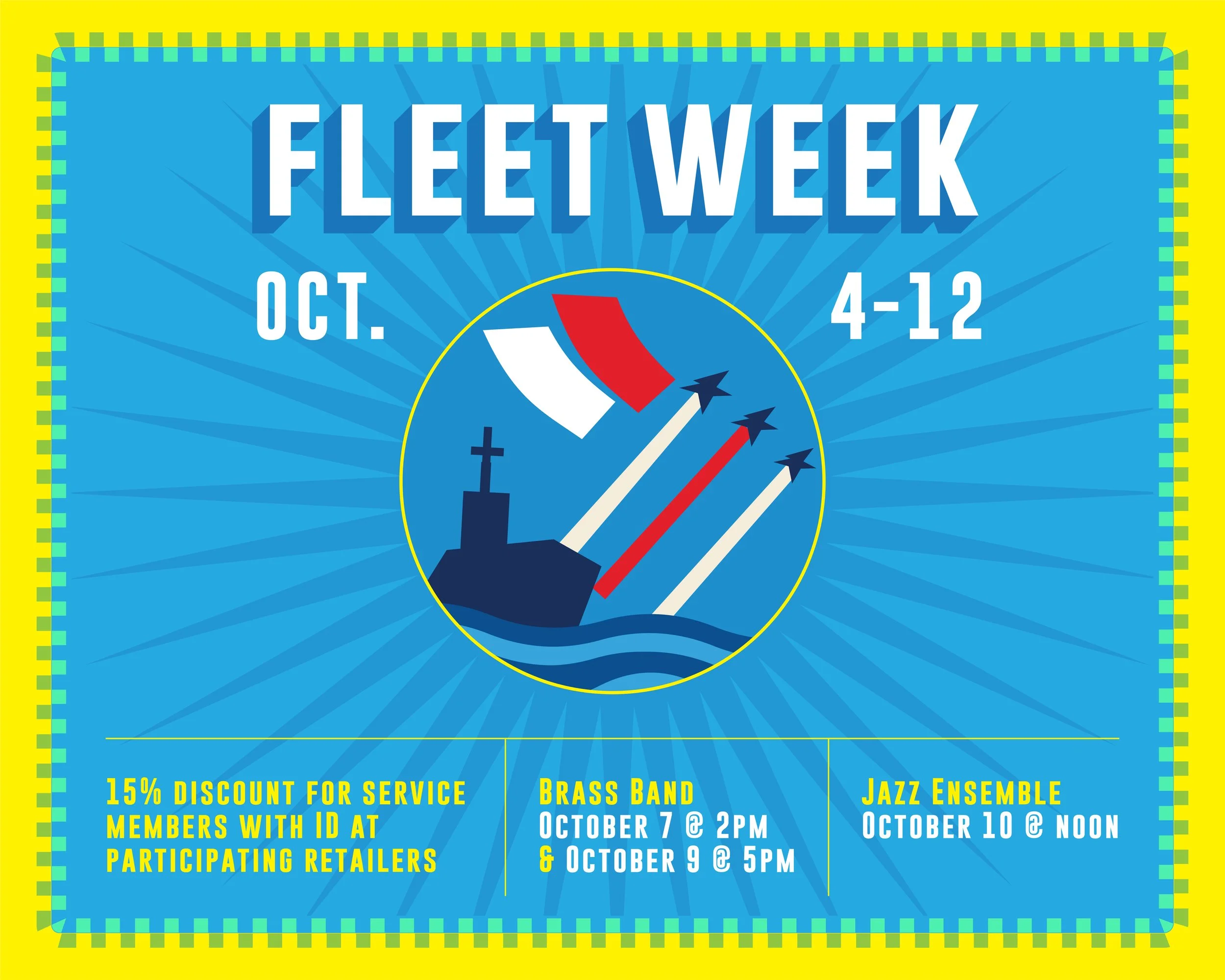 FLEET WEEK EVENTS &amp; OFFERS