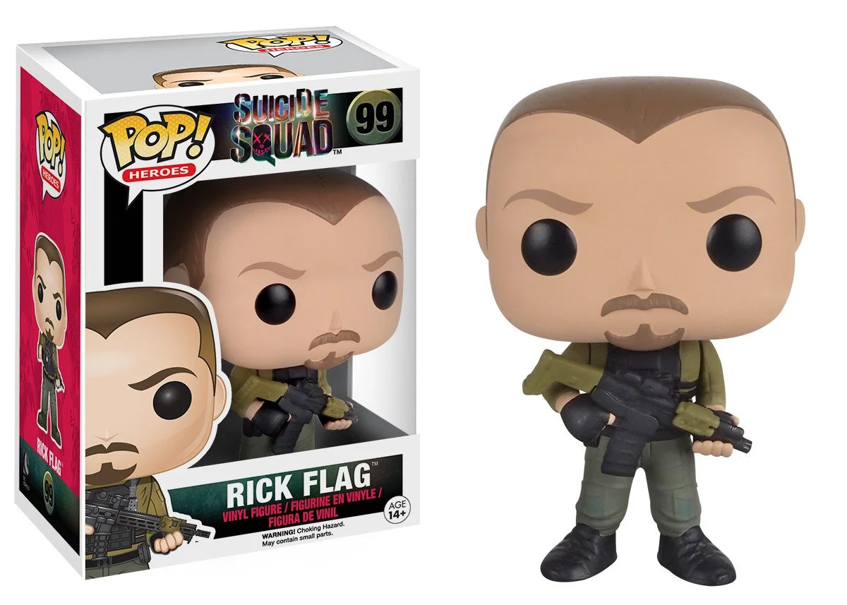 Funko Pop Suicide Squad Rick Flag 