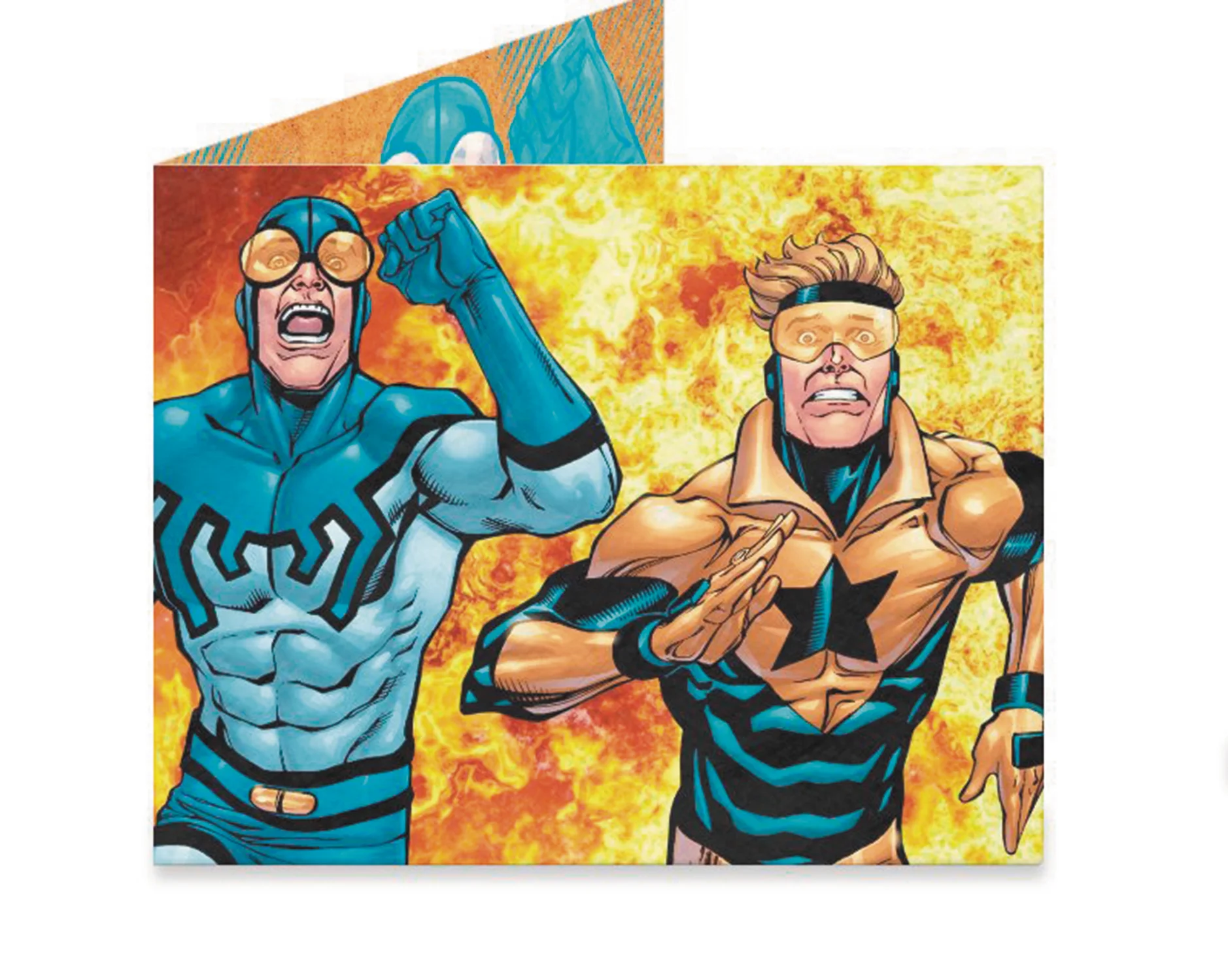 Booster Gold & Blue Beetle Mighty Wallet