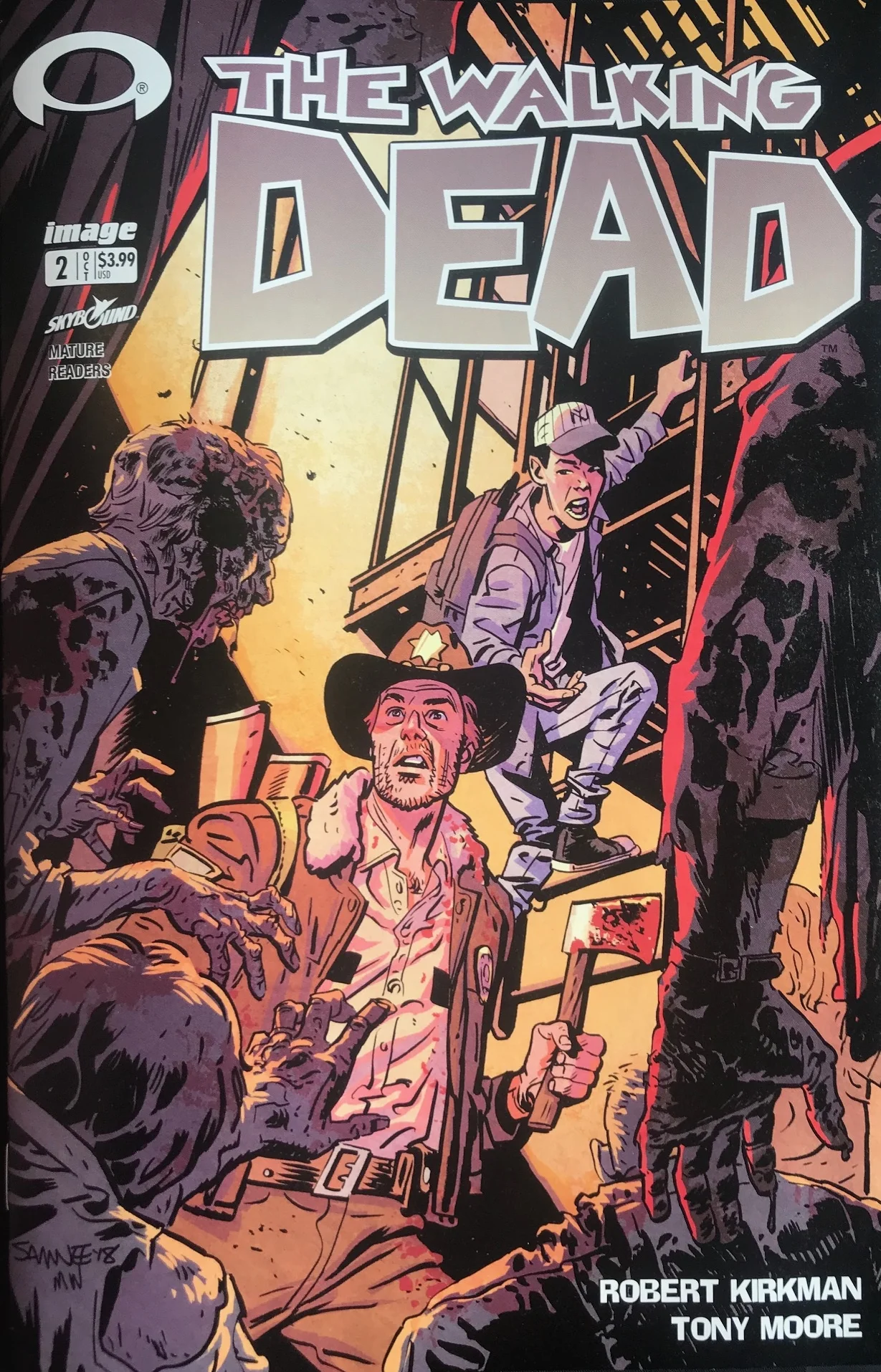 The Walking Dead #2 15th Anniversary Blind Bag Chris Samnee Variant