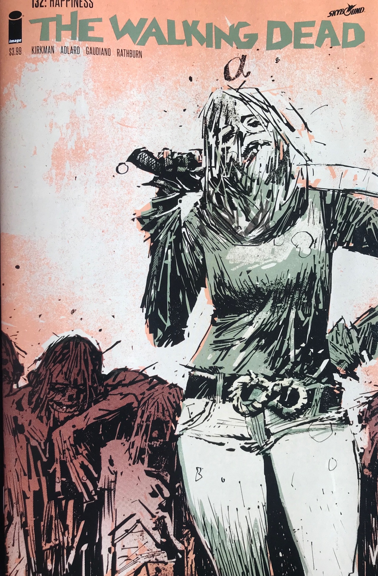 The Walking Dead #132 15th Anniversary Blind Bag Ashley Wood Variant