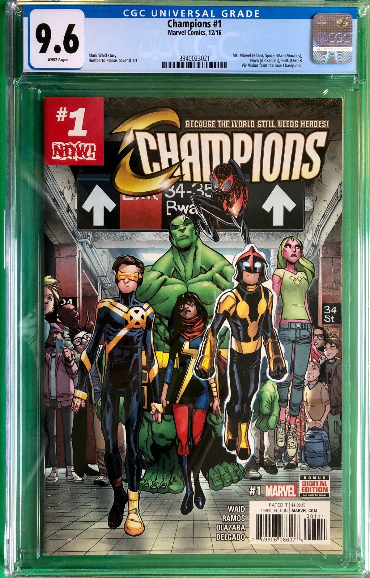 Champions #1 CGC 9.6 (2016)