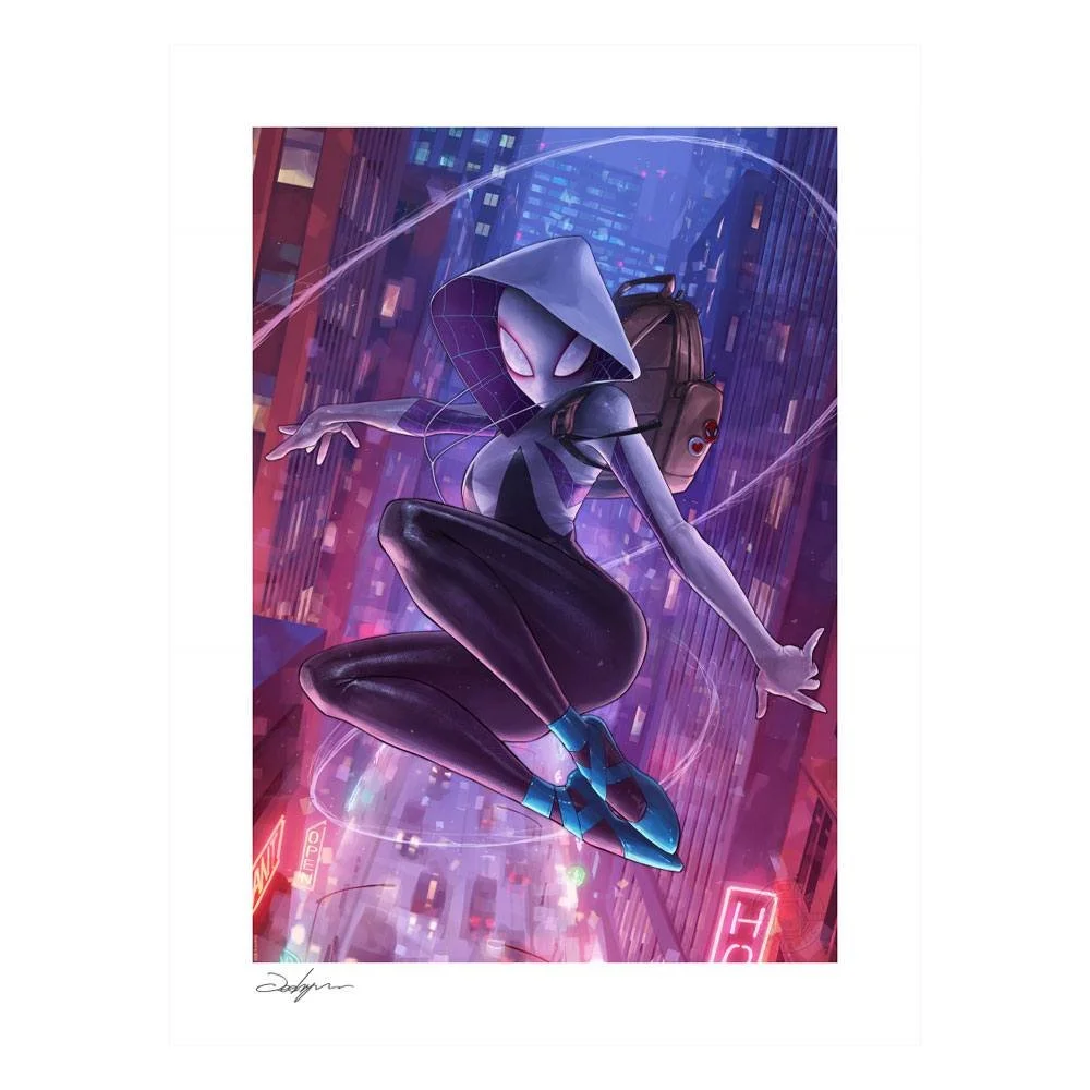 Spider-Gwen Fine Art Print by Jeehyung Lee Ltd To 350