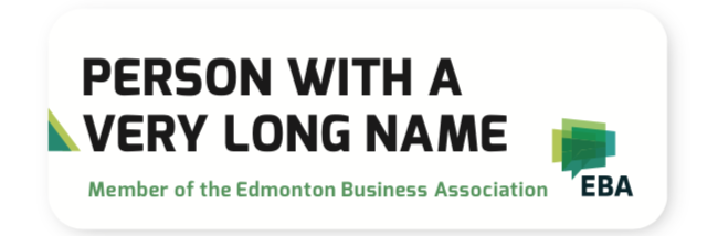 Personal Name Tag