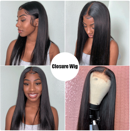 4x4 Lace Closure Wig ( Straight Hair ) — Royal Hair Delivery display picture 2
