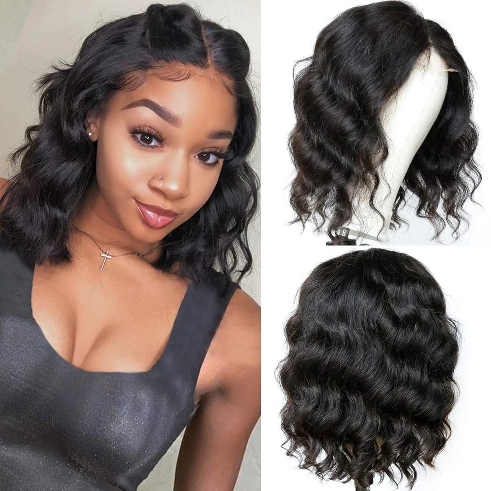 4x4 Lace Closure Wig Body Wave Hair — Royal Hair Delivery