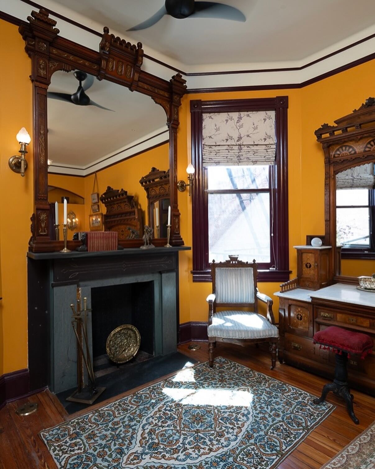We were thrilled to win the Baltimore Magazine Home &amp; Design award for Best Fireplace at the Calvert Street Residence!  The extensive renovation of this brownstone built in 1883 included the restoration of 8 original fireplaces and mantels throug
