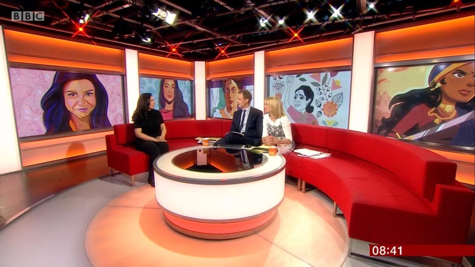 Raj Kaur Khaira on the BBC Breakfast Show, speaking about the book.