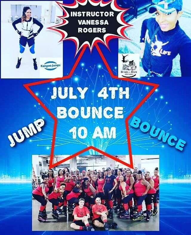 LET'S (BOUNCE), LET'S (JUMP) AND LET'S (SWEAT) THOSE CALORIES OFF WHILE HAVING FUN!! 4TH of JULY BOUNCE 10 AM
LET'S JUMP OUTSIDE!!!
Must sign up in advance!!!
#bouncelife #bouncebackindiana #popupandbounce #seeyousoon
Where:
FERVENT PRAYER MINISTRIES