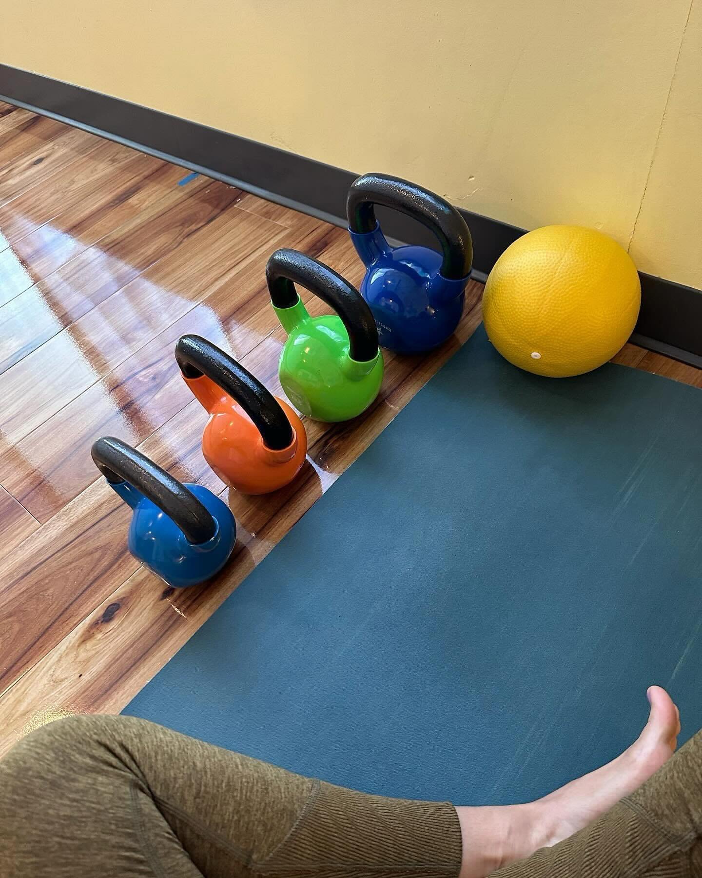 2 spots open in kettlebell tonight! Sign up asap to join us!
Thurs 5:45pm