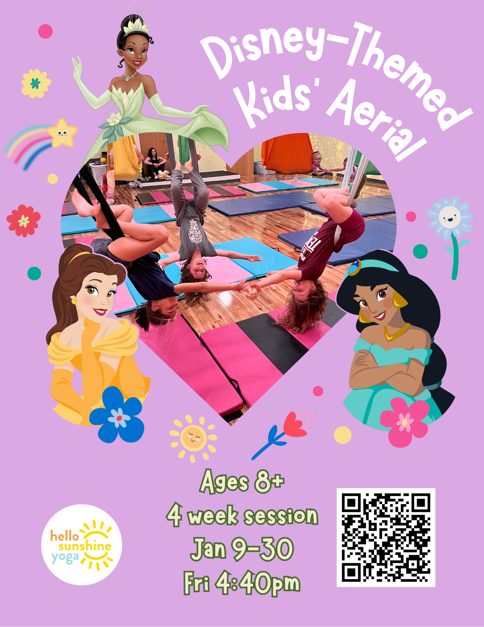 Kids Aerial Series- Disney Theme- Ages 8+