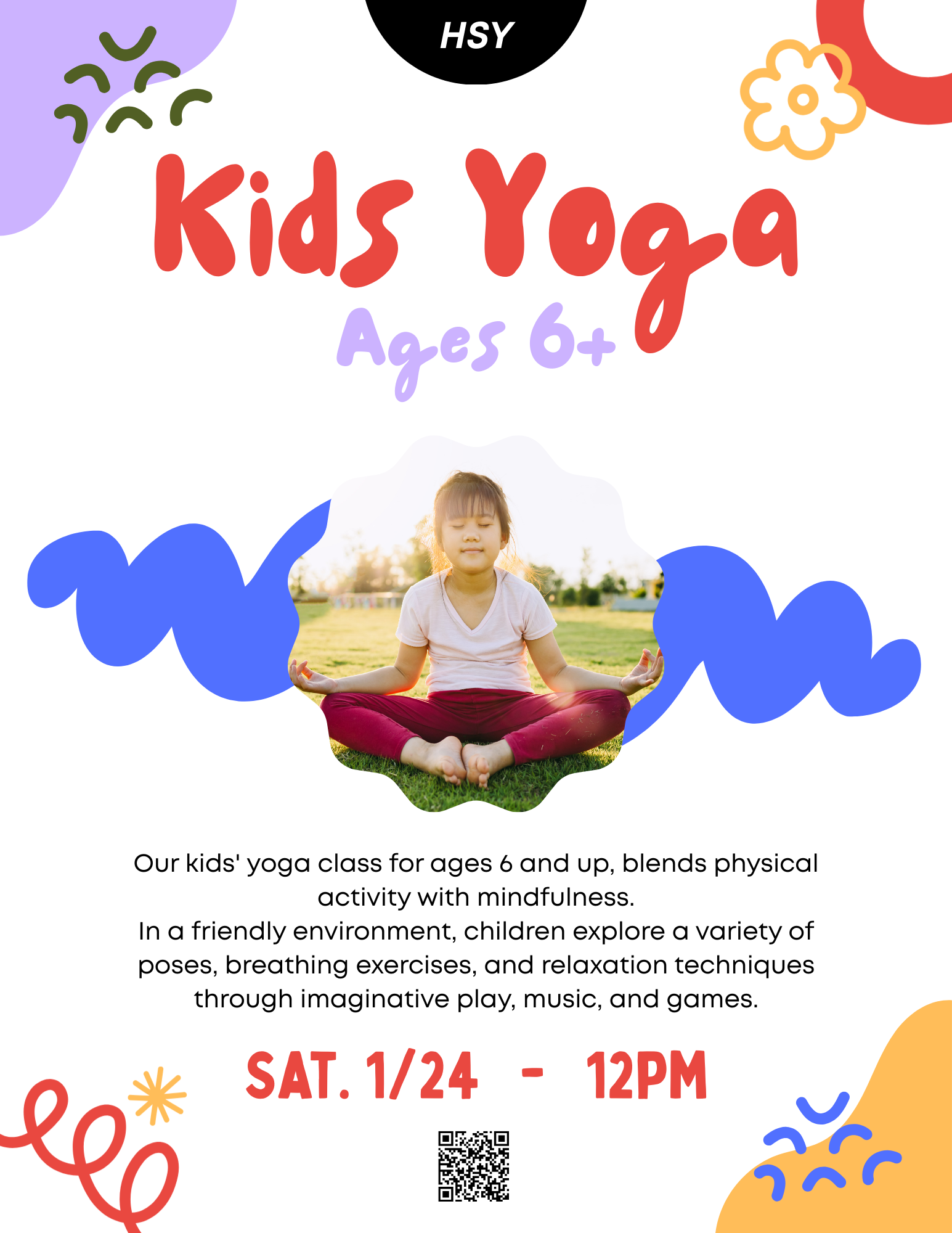 Kids Yoga (floor class)