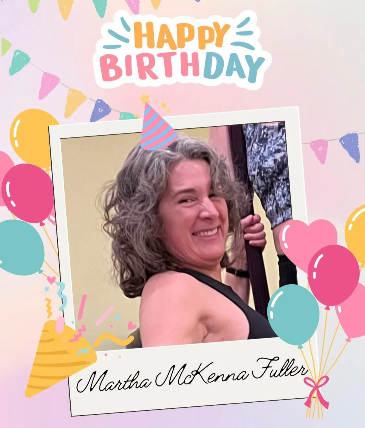 Happy Birthday, Martha ✨🎉 Thank you for your strength, your grace, and the sunshine you bring into the studio each day ☀️💛 Here&rsquo;s to a year of soaring higher, shining brighter, and chasing every dream. 💫🎂