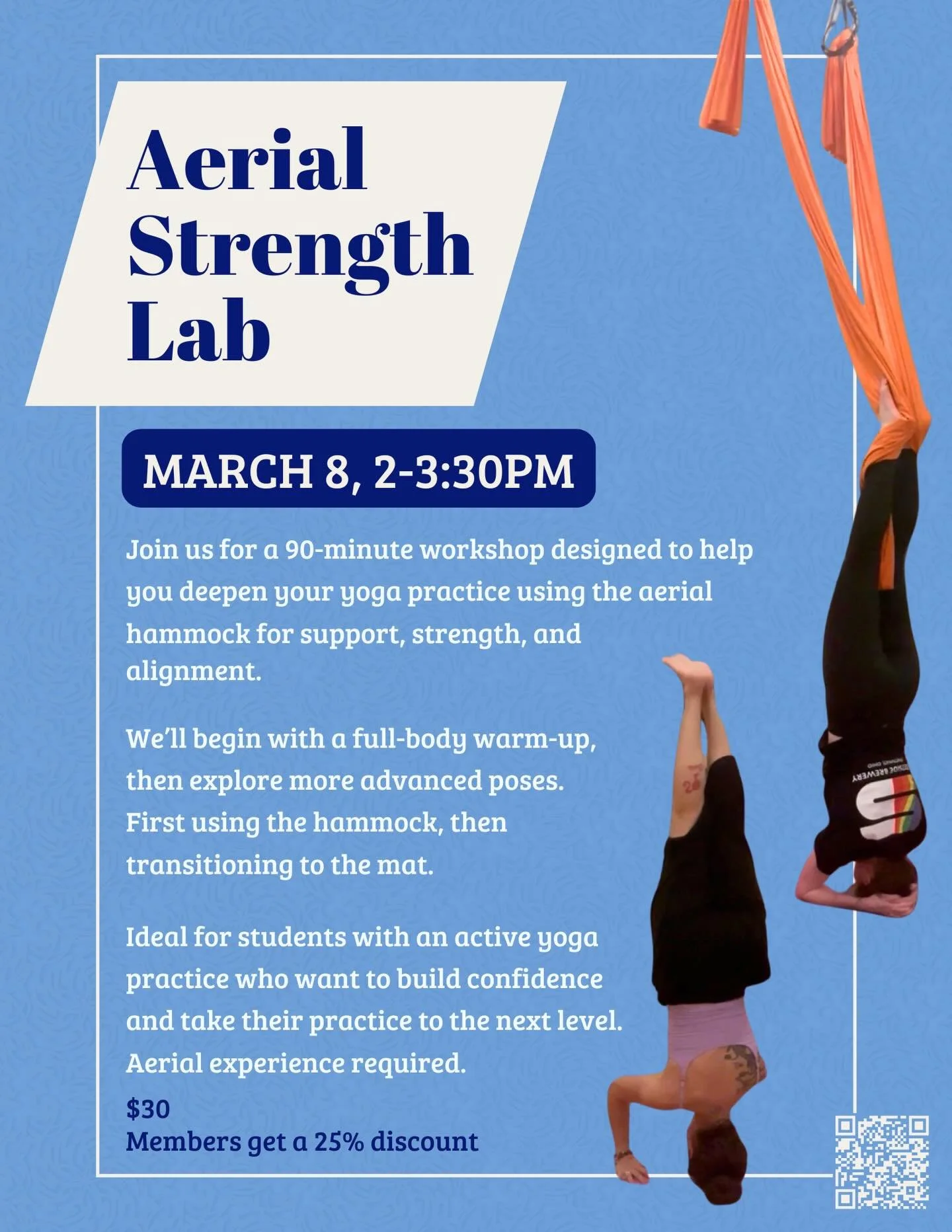 2 spots left for the Aerial Strength Lab!