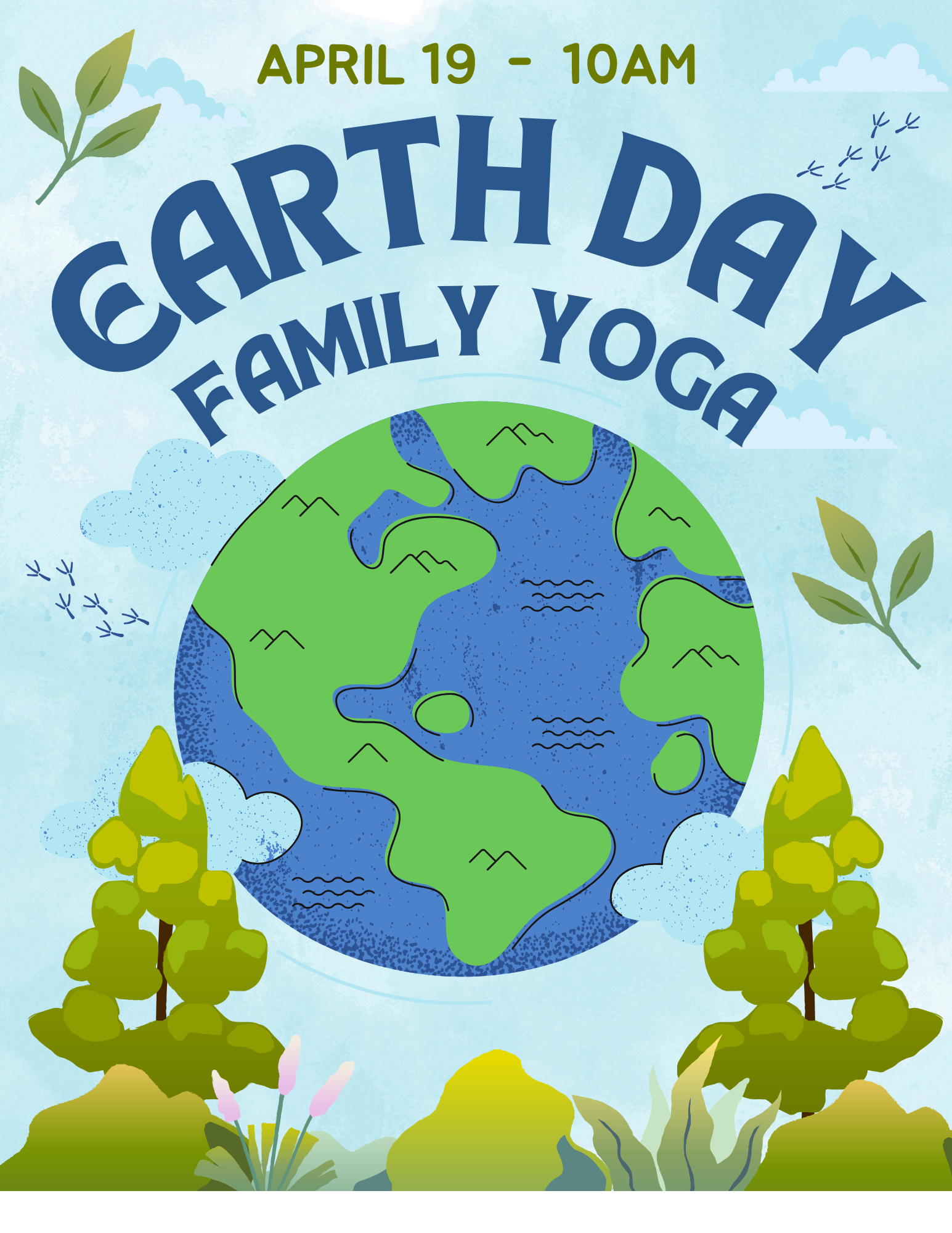 Earth Day Family Yoga