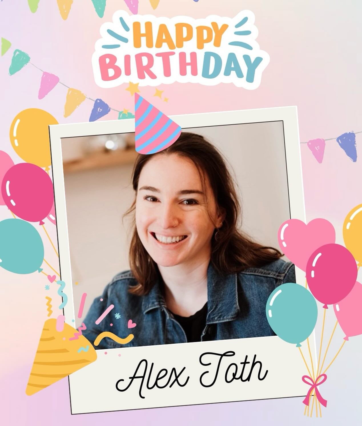 Happy birthday to the one who turns every class into something magical ✨ Alex, you go above and beyond for your students in ways that don&rsquo;t go unnoticed &mdash; your energy, care, and passion make all the difference. Wishing you a birthday as i